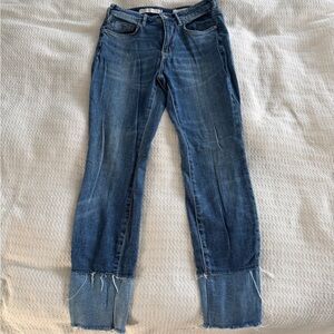 Anthropologie jeans distressed